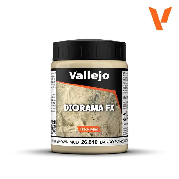 [PREORDINE] Vallejo Diorama Effects: Fango Schizzi Marrone Chiaro 200ml