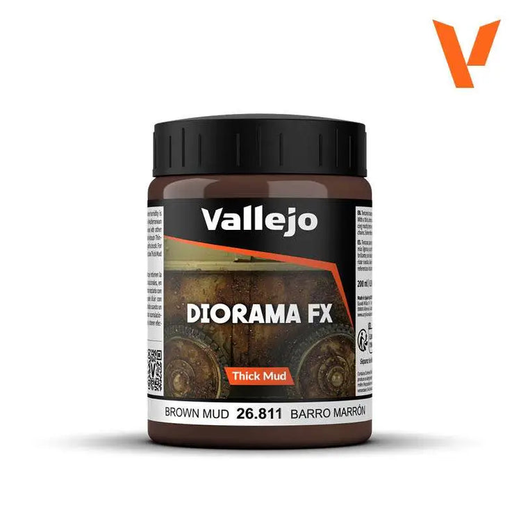[PREORDINE] Vallejo Diorama Effects Fango Marrone 26811 per Modellismo