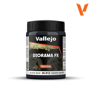[PREORDINE] Vallejo Diorama Effects 26812 Fango Nero per Modellismo