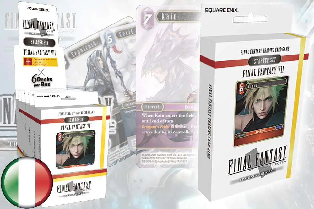 [PREORDINE] FFTCG Opus 1 Final Fantasy VII Deck - Box 6 Mazzi ITA