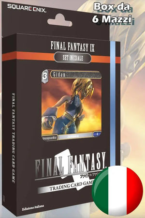 [PREORDINE] FFTCG Final Fantasy IX Starter Deck - Box 6 Mazzi ITA