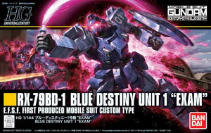 [PREORDINE] HG BLUE DESTINY UNIT1 EXAM 1/144 - Model Kit Gunpla Bandai