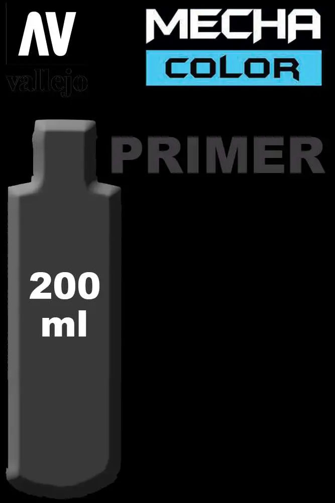 [PREORDINE] Vallejo Mecha Color Primer Black 200ml per Gunpla e Modellismo