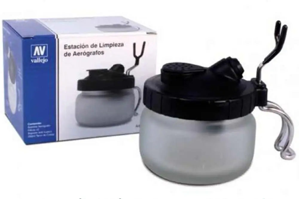 [PREORDINE] Vallejo Cleaning Station con Supporto Aerografo