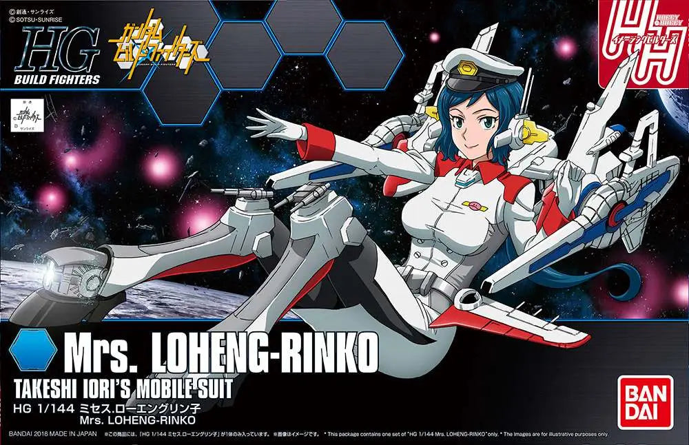 [PREORDINE] HGBF Mrs. Loheng-Rinko 1/144 - Model Kit Bandai Gunpla