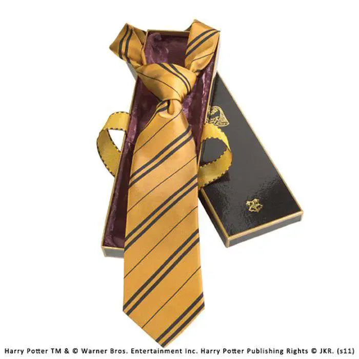[PREORDINE] Cravatta in Seta Tassorosso - Harry Potter Noble Collection