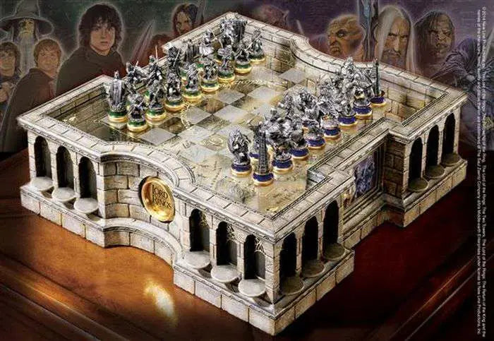[PREORDINE] Scacchiera Il Signore degli Anelli - Noble Collection