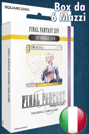 [PREORDINE] FFTCG Final Fantasy XIV Start Deck - Box 6 Mazzi ITA