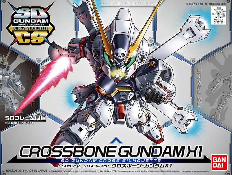 [PREORDINE] SD Cross Silhouette Gundam Crossbone X1 - Model Kit Bandai