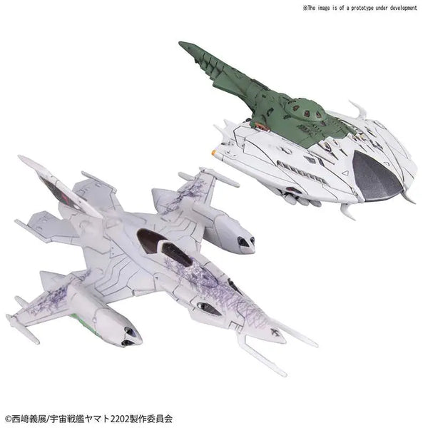 [PREORDINE] Yamato 2202 Mecha Collection C’zvarcke & Devastator Model Kit Bandai