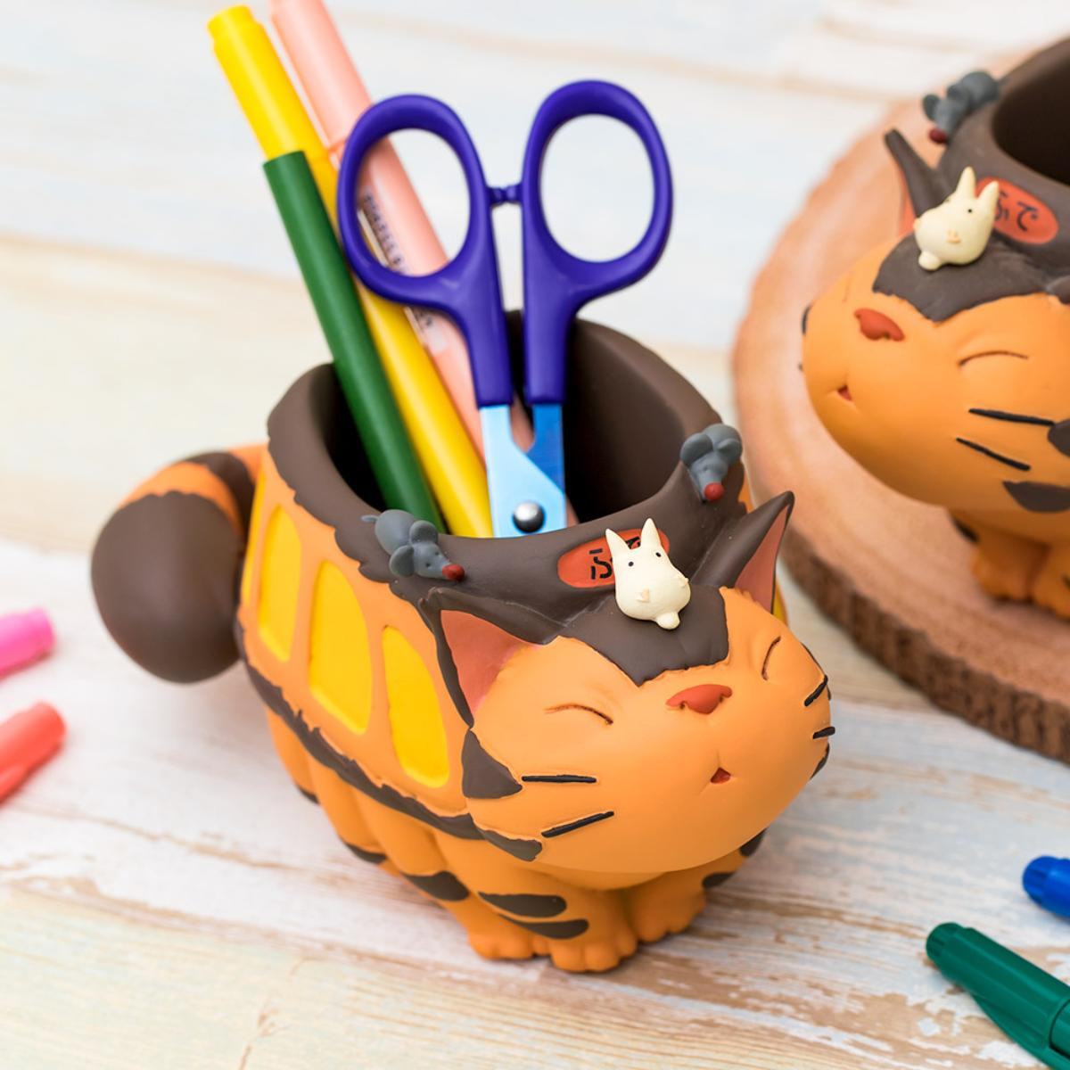 [PREORDINE] Totoro Nekobus Pen Holder - Studio Ghibli