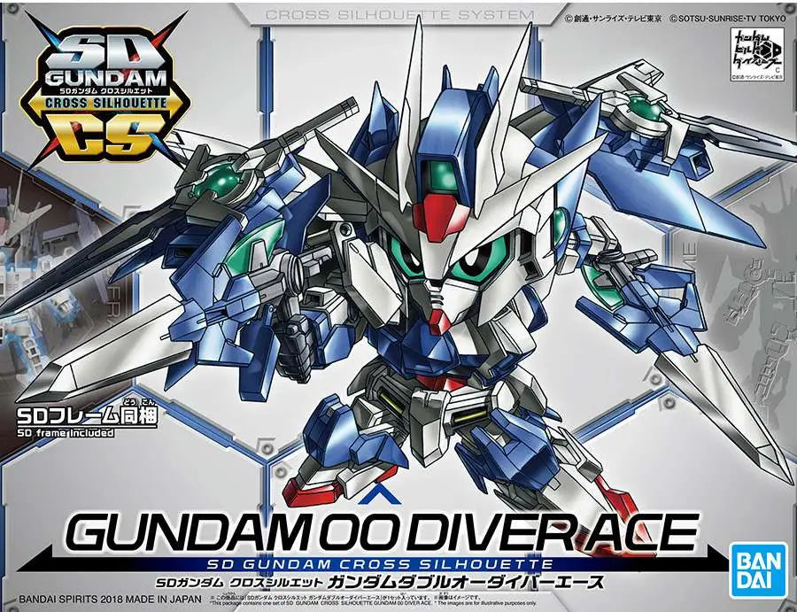 [PREORDINE] SD Cross Silhouette Gundam 00 Diver Ace - Model Kit Bandai Gunpla