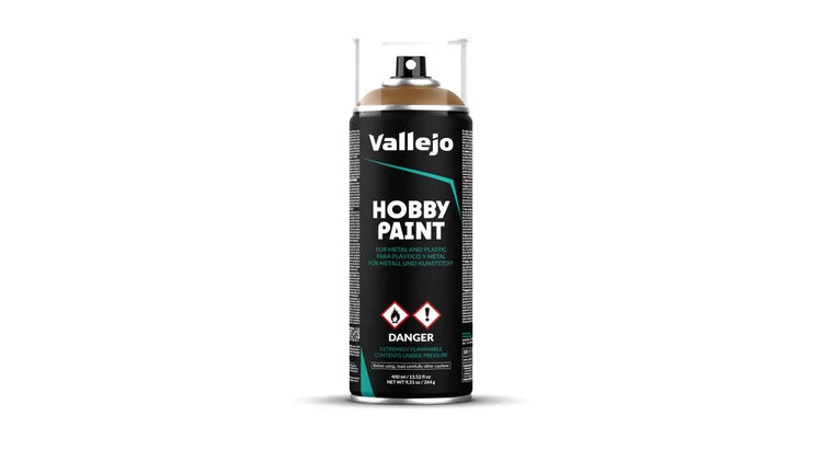 [PREORDINE] Vallejo Fantasy Color Primer Spray Leather Brown 400ml
