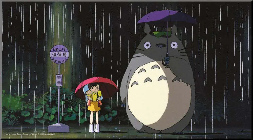 [PREORDINE] Totoro Bus Stop Wood Panel - Studio Ghibli