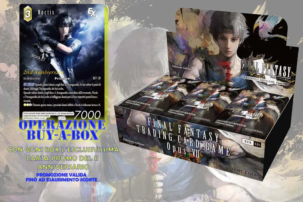 [PREORDINE] FFTCG Opus VII Booster Box Italiano (36 Bustine)
