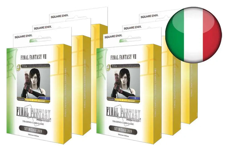 [PREORDINE] FFTCG Final Fantasy VII 2019 Starter Set (6 Mazzi) - Italiano