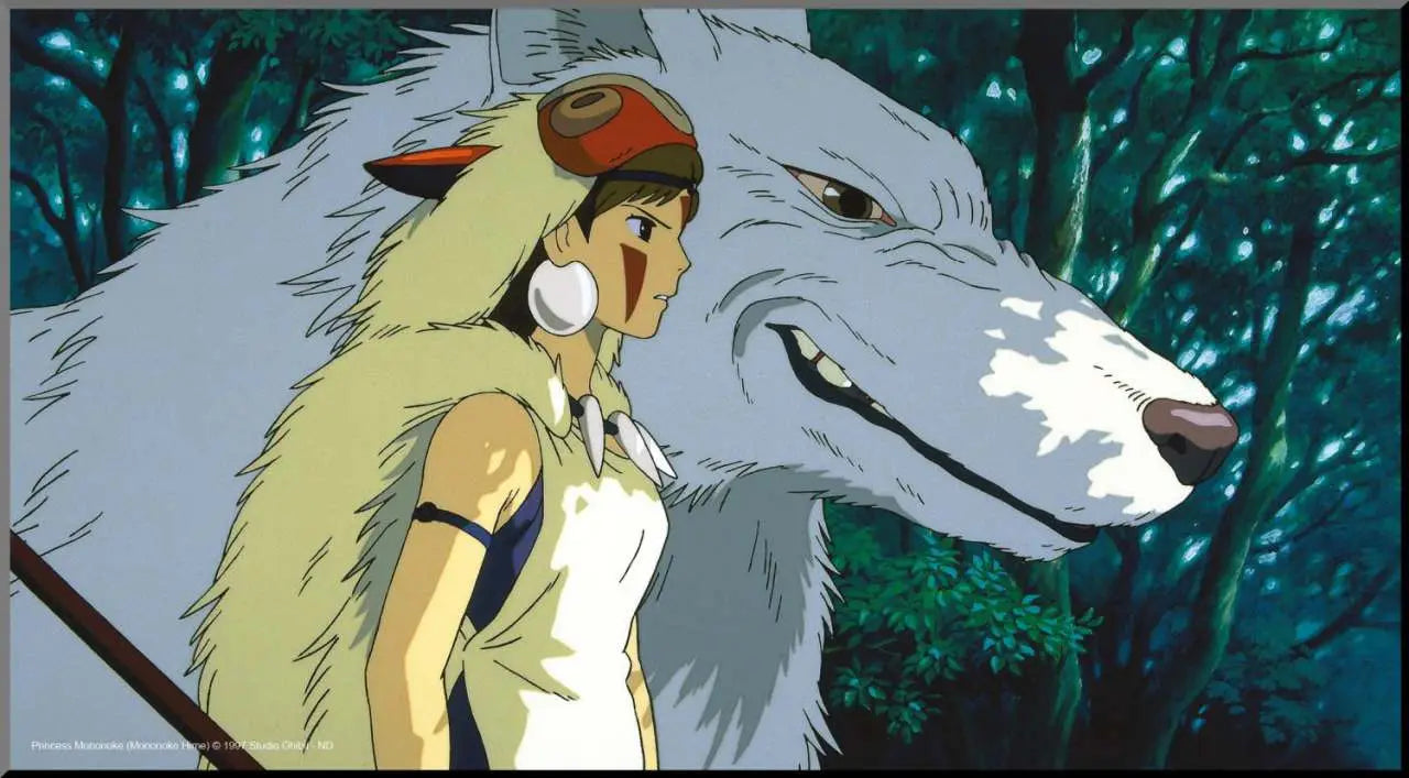 [PREORDINE] PRINCESS MONONOKE Wood Panel - Studio Ghibli Edizione Limitata