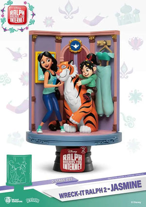 [PREORDINE] Statua D-Stage Jasmine da Ralph Spaccatutto 2 - Beast Kingdom