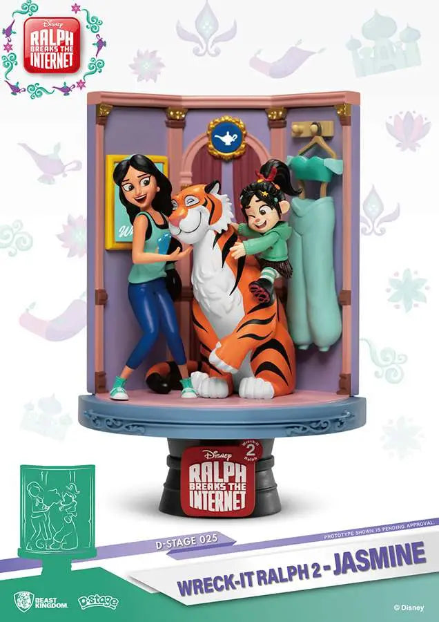 [PREORDINE] Statua D-Stage Jasmine da Ralph Spaccatutto 2 - Beast Kingdom