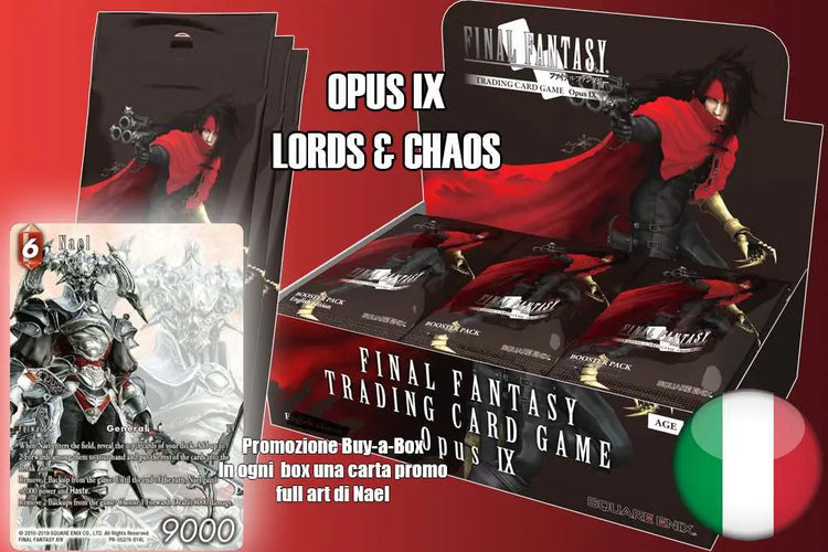 [PREORDINE] FFTCG Opus IX Booster Box Italiano (36 Bustine)