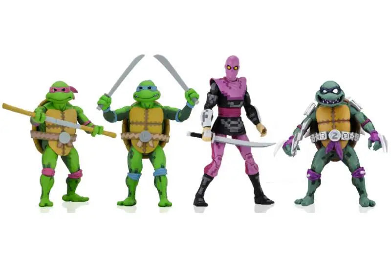[PREORDINE] NECA TMNT Turtles in Time Series 1 Set (4) Action Figure