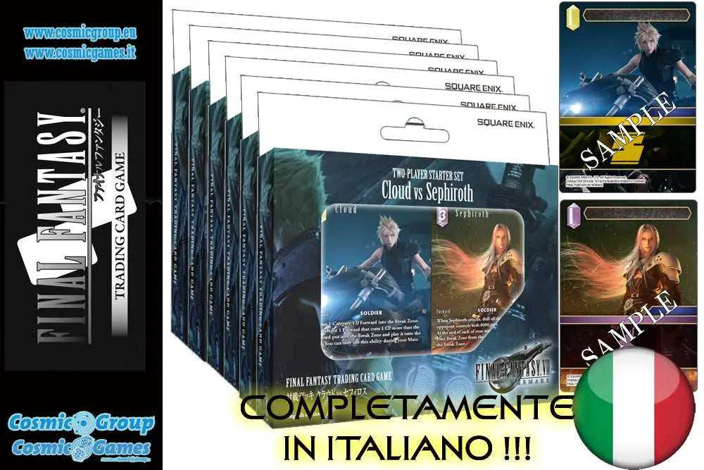 [PREORDINE] FFTCG Cloud vs Sephiroth - 2 Player Starter Set (6)
