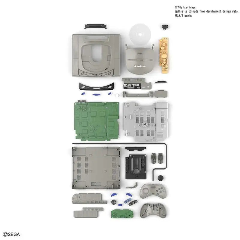 [PREORDINE] Sega Saturn Best Hit Chronicle 2/5 - Model Kit Bandai