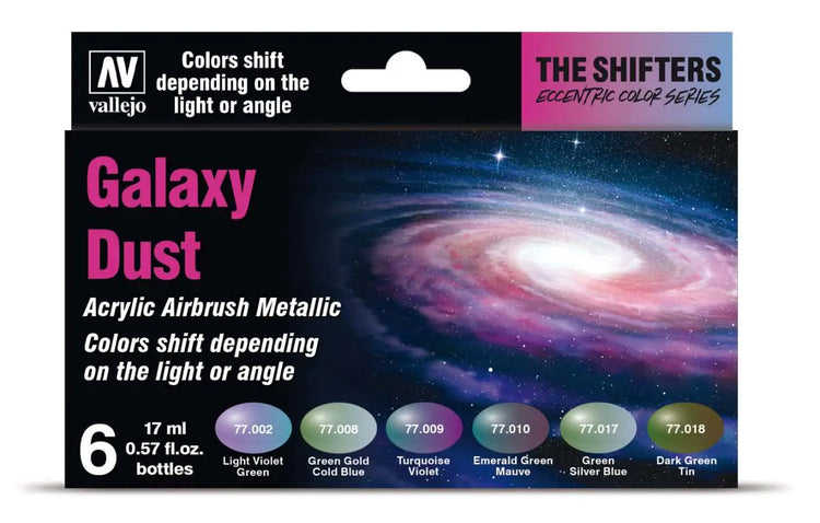 [PREORDINE] Vallejo Colorshift Magic Dust Set 77090 - Colori Metallici
