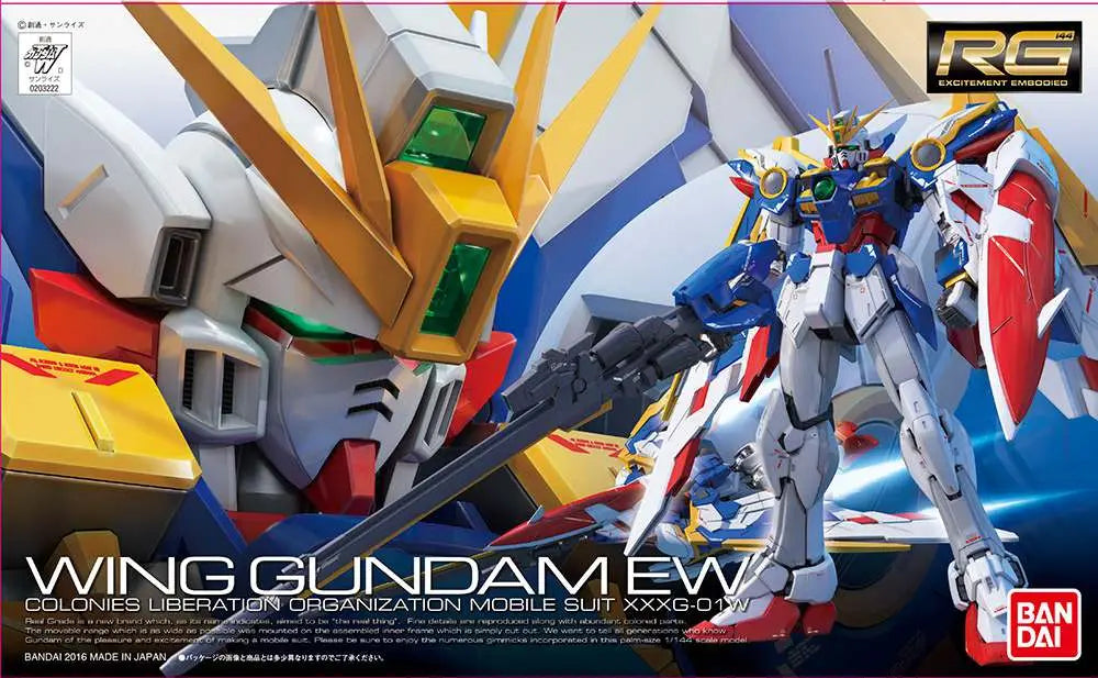 [PREORDINE] RG GUNDAM WING XXXG-01W EW 1/144 Model Kit