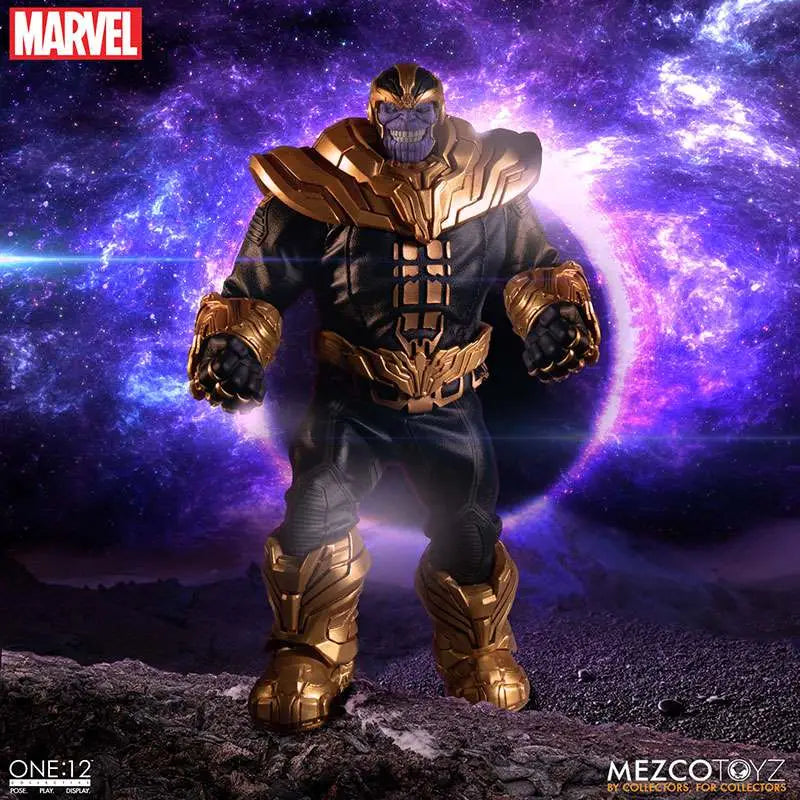 [PREORDINE] Thanos One:12 Collective Action Figure - Mezco Toys