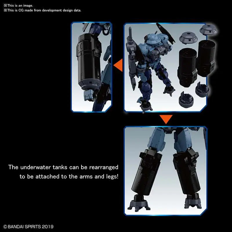 30MM Portanova (Mar. Blu Scuro) 1/144 - Model Kit Bandai
