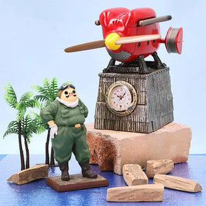 [PREORDINE] Orologio da Tavolo Porco Rosso: Marco & Savoia - Studio Ghibli