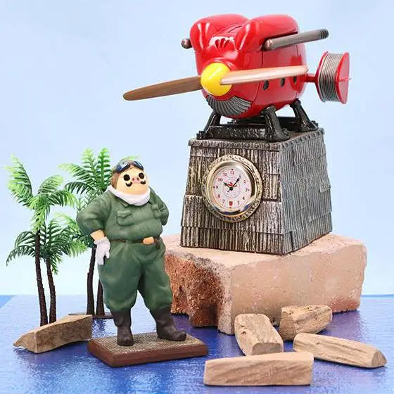 [PREORDINE] Orologio da Tavolo Porco Rosso: Marco & Savoia - Studio Ghibli