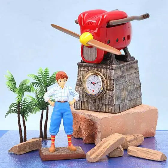 [PREORDINE] Orologio da Tavolo Porco Rosso & Savoia - Studio Ghibli