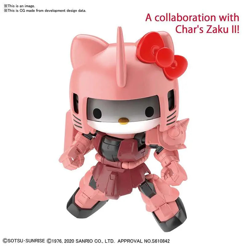 [PREORDINE] SD Cross Silhouette Hello Kitty x Char Zaku II Model Kit
