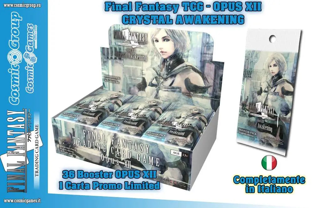 [PREORDINE] FFTCG Opus XII: Crystal Awakening - Box Booster Italiano (36 Bustine)