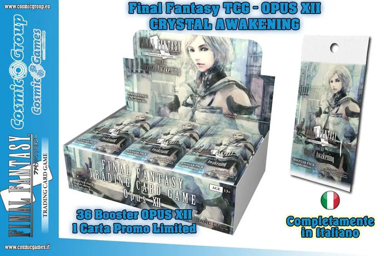 [PREORDINE] FFTCG Opus XII: Crystal Awakening - Box Booster Italiano (36 Bustine)