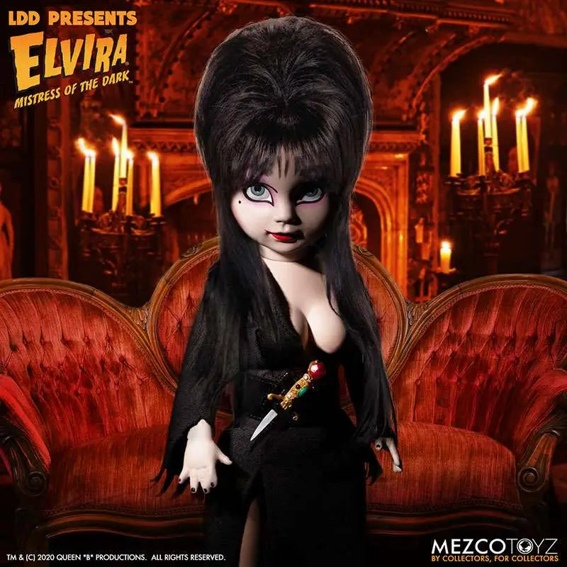 [PREORDINE] Elvira Mistress of the Dark - Living Dead Dolls Mezco