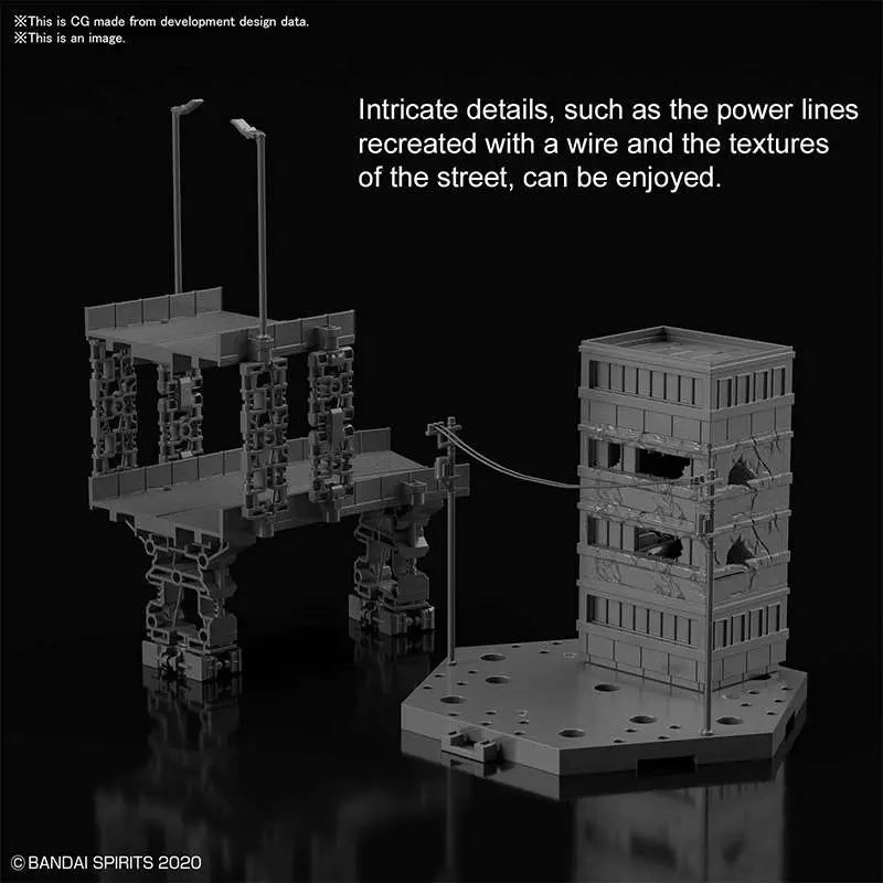 [PREORDINE] Customize Scene Base City Area Ver. - Diorama per Model Kit