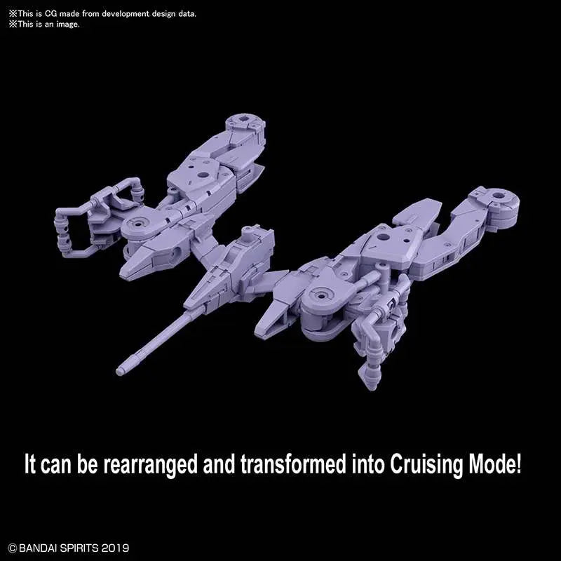 30MM EXM-A9k EX ARM Veicolo Spaziale (Purple) Model Kit