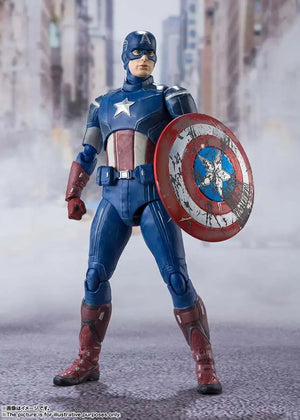 [PREORDINE] Captain America Avengers Assemble S.H.Figuarts Bandai