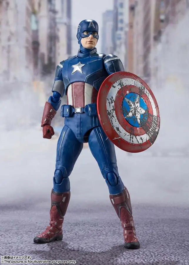 [PREORDINE] Captain America Avengers Assemble S.H.Figuarts Bandai