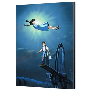 [PREORDINE] Pannello in Legno Studio Ghibli - Castello nel Cielo