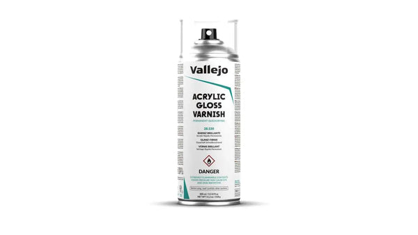 Vernice Spray Lucida Vallejo Gloss Varnish 28530 per Modellismo