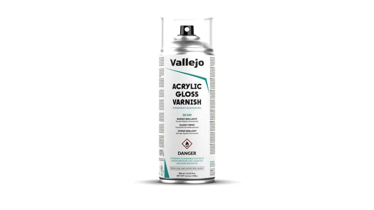 [PREORDINE] Vallejo Gloss Varnish Spray 28530 - Vernice Lucida Protettiva