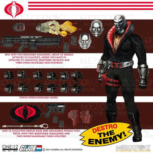 [PREORDINE] G.I. Joe Destro One:12 Collective Action Figure Mezco Toys