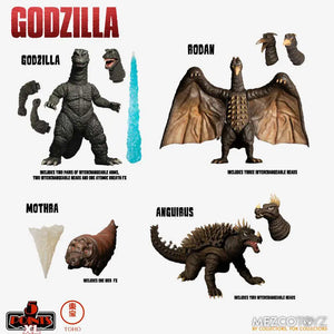 [PREORDINE] 5 Points XL Godzilla Destroy All Monsters S.1 - Mezco Toys