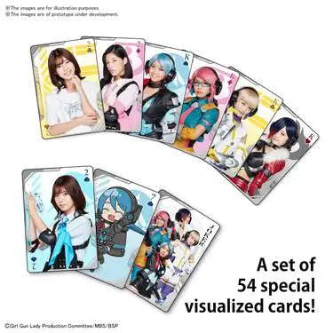 [PREORDINE] Girl Gun Fight Card Trump - Bandai Model Kit
