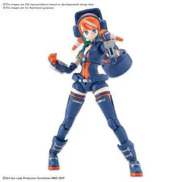 [PREORDINE] Girl Gun Fight Lady Commander Amatsu - Model Kit Bandai
