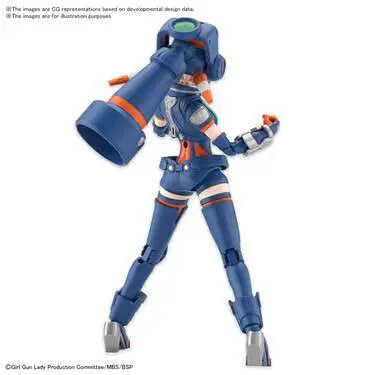 [PREORDINE] Girl Gun Fight Lady Commander Amatsu - Model Kit Bandai